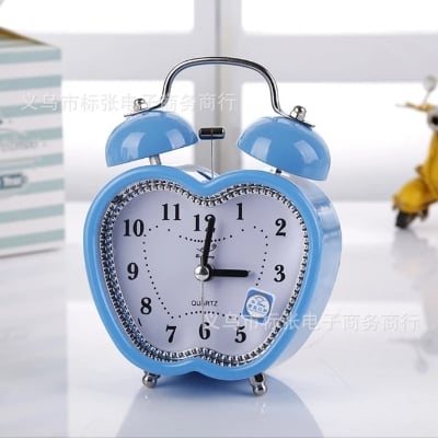 Picture of Bell Table Alarm Clock Apple Shape - Wall Clock 