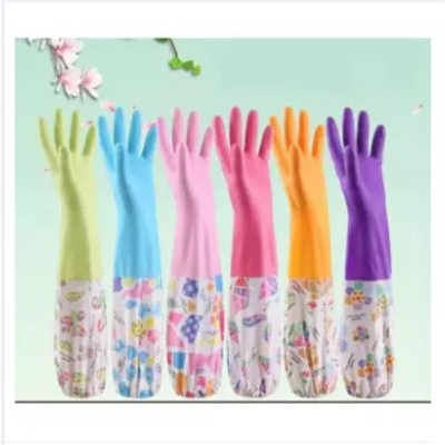 Picture of Kitchen Hand Gloves Long 1Pair - Hand Gloves - Hand Gloves -Multicolor