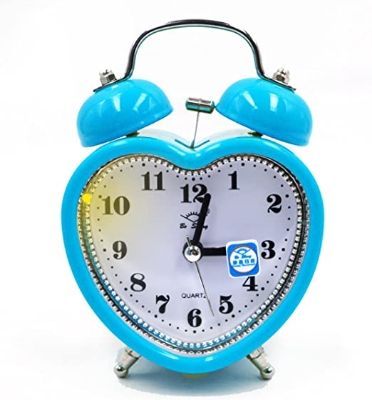 Picture of Bell Table Alarm Clock love Shape - Wall Clock 