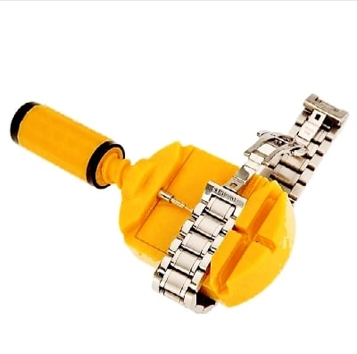 Picture of 1 pcs Watch Chain Cutter, Watch Removal Tool Kit, Watch Cutter,Watch Chain Steel Strap Watch Adjuster , Yellow