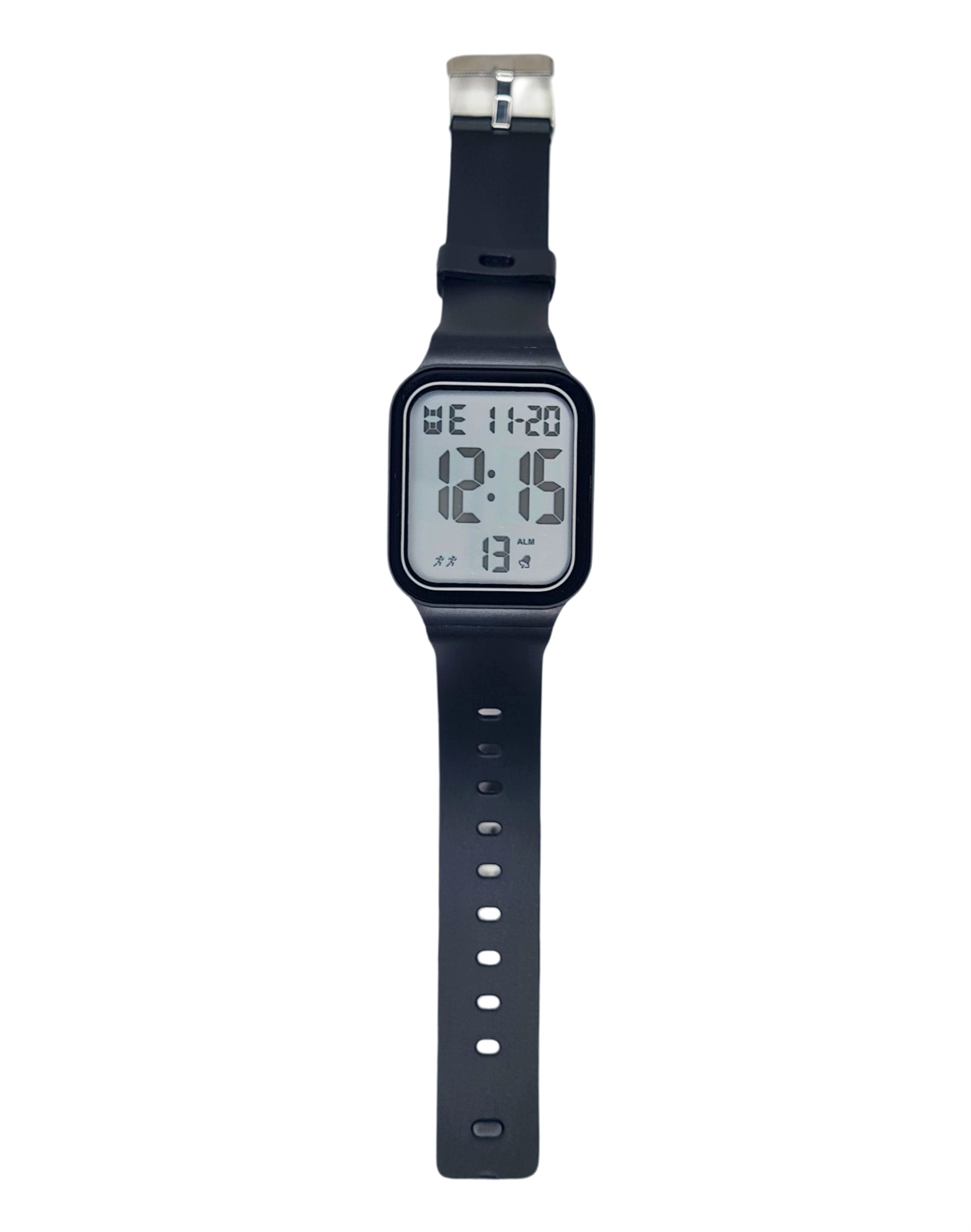 Picture of New Digital Sports Watch for Men Waterproof Wristwatch Stopwatch Alarm Watch Black