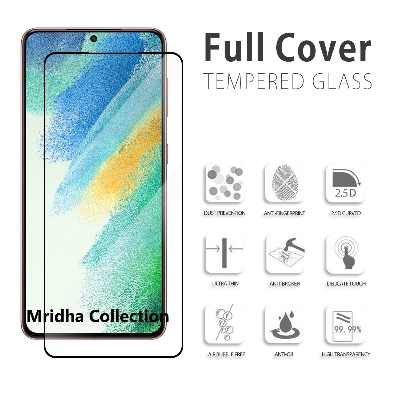 Picture of 2in1 Protector Combo Pack for Samsung Galaxy S21 FE 5G (Premium Full Screen Protector Glass + Camera Lens Protector)