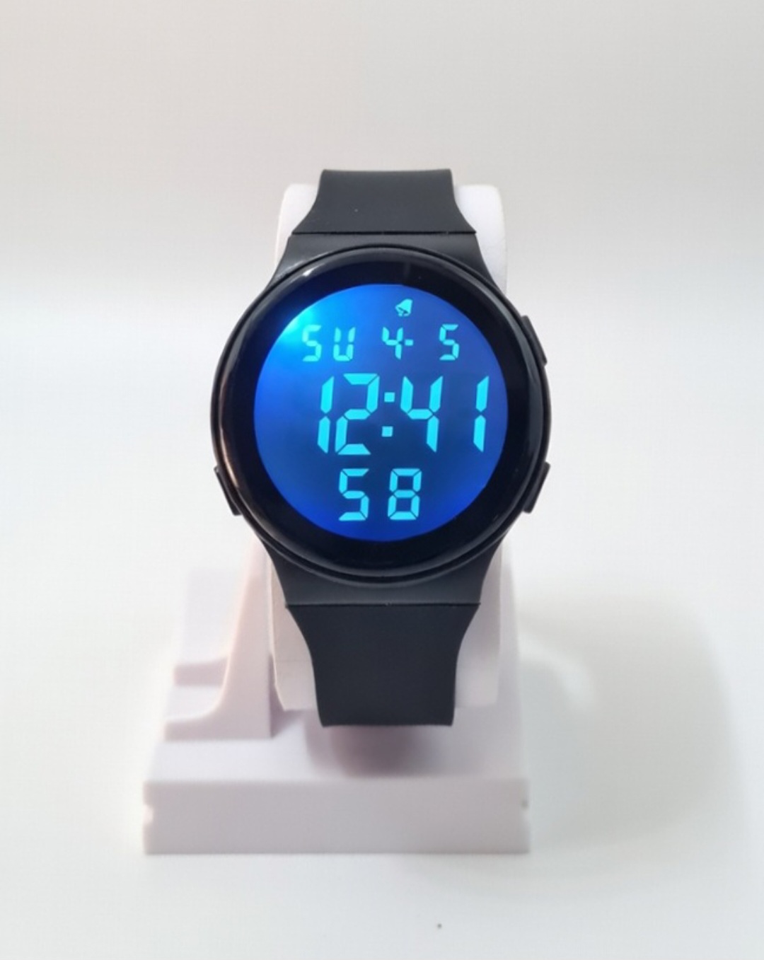 Picture of New Large-screen Waterproof Digital Watch Outdoor Luminous Boy's Sports Watches Black