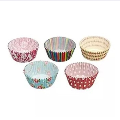 Picture of cup cake mould 24 pices -Multicolor