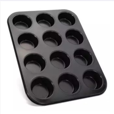 Picture of Cake Bake Mould -12 PCS -Black