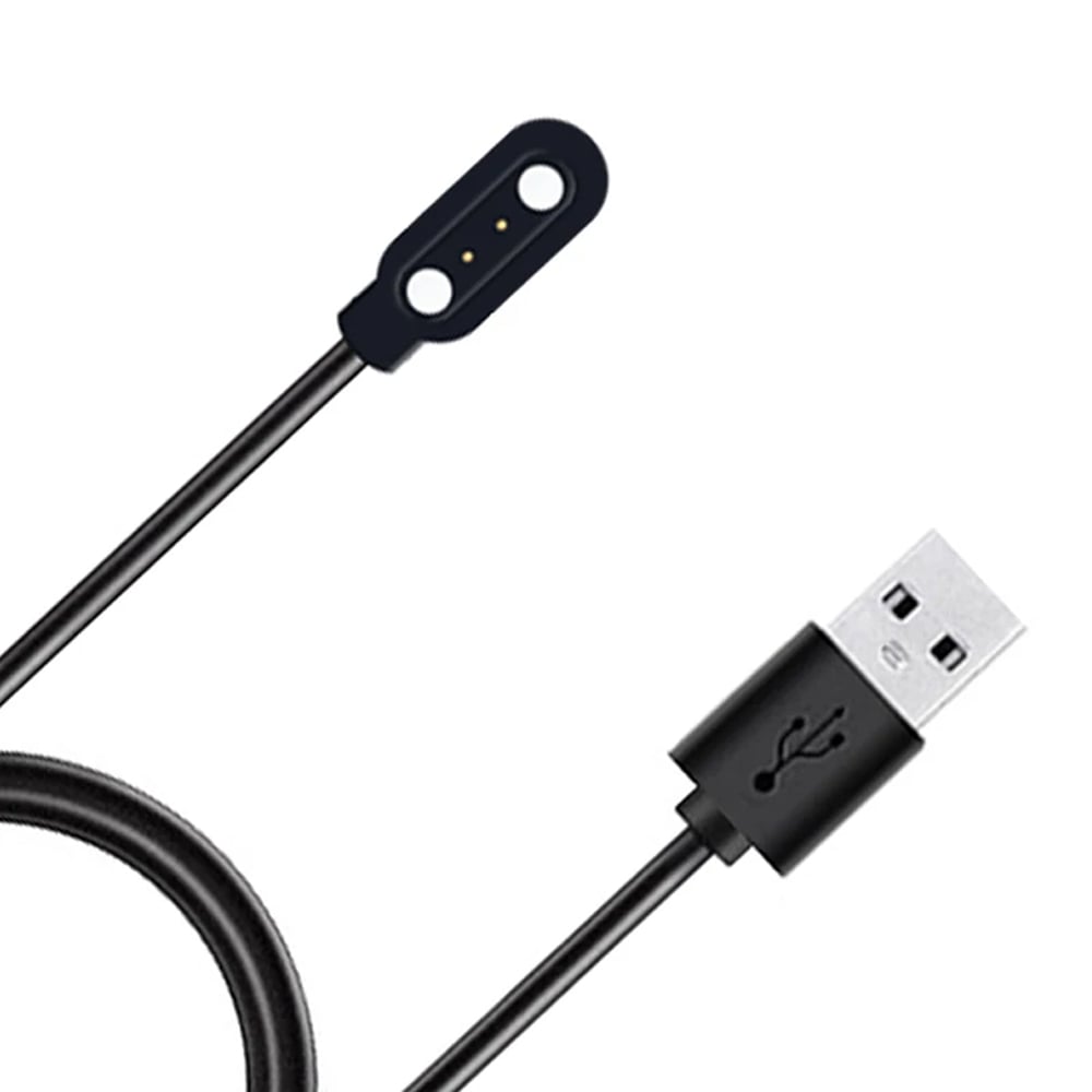 Picture of Zeblaze Vibe 7 Lite 3 Magnetic USB Charger for Fast Secure and Reliable Power Zeblaze Vibe 7 Lite 3 Charging Cable (Black)