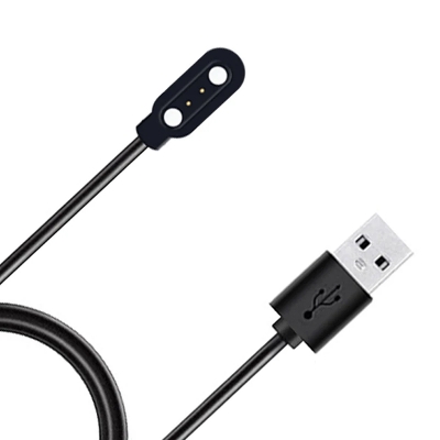 Picture of Zeblaze Vibe 7 Lite 3 Magnetic USB Charger for Fast Secure and Reliable Power Zeblaze Vibe 7 Lite 3 Charging Cable (Black)