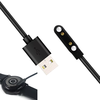 Picture of Zeblaze Btalk 3 Plus Magnetic USB Charger for Fast Secure and Reliable Power Zeblaze Btalk 3 Plus Charging Cable (Black)