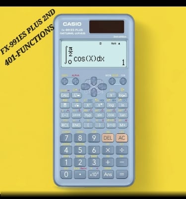 Picture of FX-991ES Plus 2nd Blue And Pink Scientific Calculator For Students 