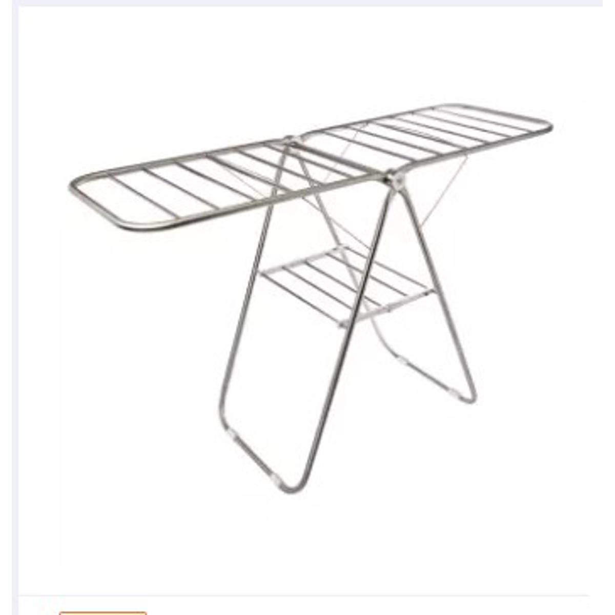 Picture of Home Intuition Foldable Clothes Drying Rack Dryer -Silver