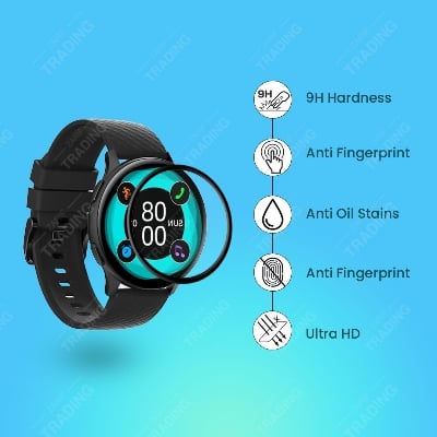 Picture of Imiki KW66 pro Smart Watch Full Coverage Plastic Screen Protector (3 Pcs)