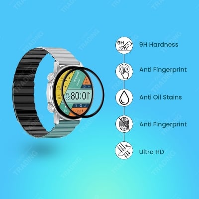 Picture of Kieslect Kr Pro LTD Smart Watch Full Coverage Plastic Screen Protector (1 Pcs)