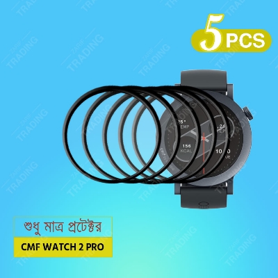 Picture of CMF watch 2 Pro Smart Watch Full Coverage Plastic Screen Protector (5 Pcs)