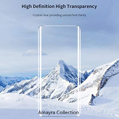 Picture of Samsung Galaxy S22 Ultra 5G (A+ GRADE) Premium UV Tempered Glass Screen Protector Curved with Liquid Glue and UV Light -Transparent Clear