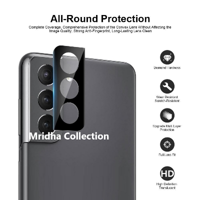 Picture of 2in1 Protector Combo Pack for Samsung Galaxy S22+ 5G / S22 Plus 5G (5d Full Screen Protector Glass + 3D Camera Lens Protector)