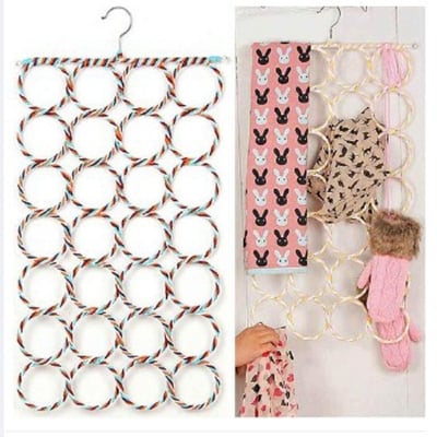 Picture of Different Color Cotton Hijab Hanger for Women -Multicolor