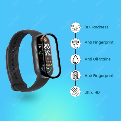 Picture of Mi Band 9 Smart Watch Full Coverage Plastic Screen Protector (1 Pcs)