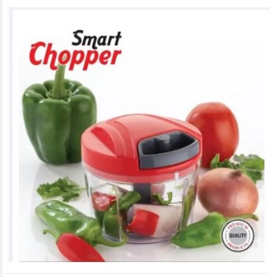 Picture of Large Handy and Compact Chopper 3 Blade Stainless Steel, Pull String,