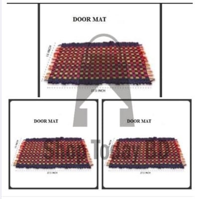 Picture of Door Mat Cotton 3 pcs -Multicolor