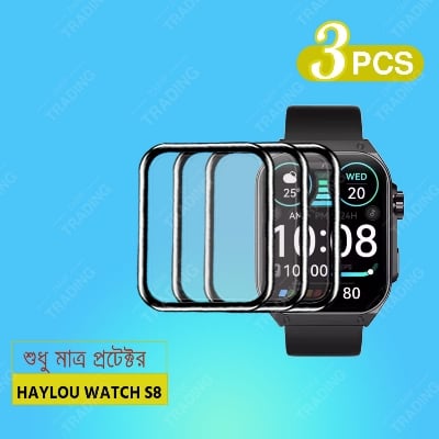 Picture of Haylou Watch S8 Smart Watch Full Coverage Plastic Screen Protector (1 Pcs)