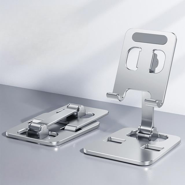 Picture of Adjustable Aluminum Alloy Mobile Phone Stand Holder (Silver)