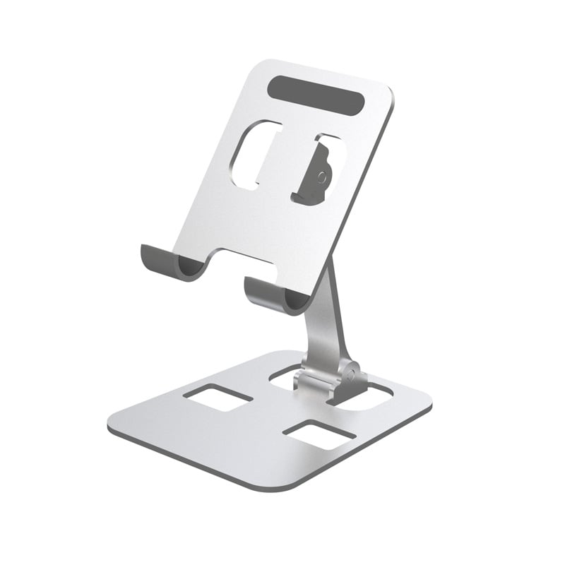 Picture of Adjustable Aluminum Alloy Mobile Phone Stand Holder (Silver)