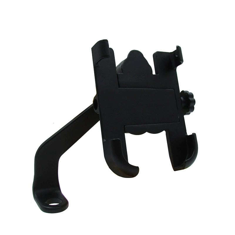 Picture of High Quality Aluminum Alloy Bike & Motorcycle Mobile Holder Adjustable Durable & Secure Phone Bracket for Riders (Mount C-2 Black)