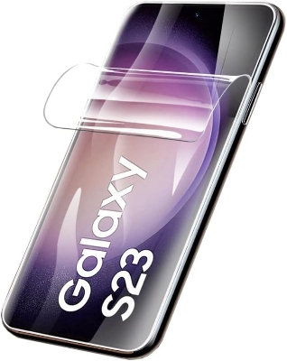 Picture of Samsung Galaxy S23 5G TPU Protective Film Hydrogel Front Poly Protector Screen Protector Anti-Shatter / High Definition (Front Poly)