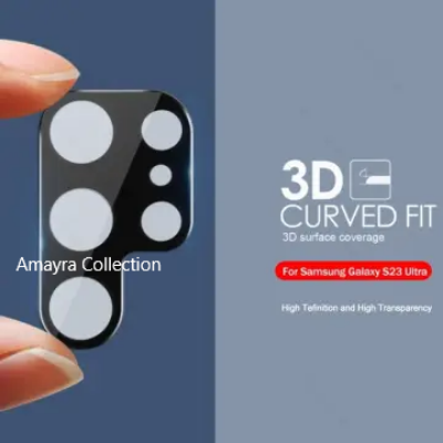 Picture of Samsung Galaxy S24 Ultra 5G Back 9H Full Camera Lens Protector Rear 9H 3D Camera Lens Protector,Upgraded HD,Clear Scratch Resistant [With Photo Friendly Flash Cut]
