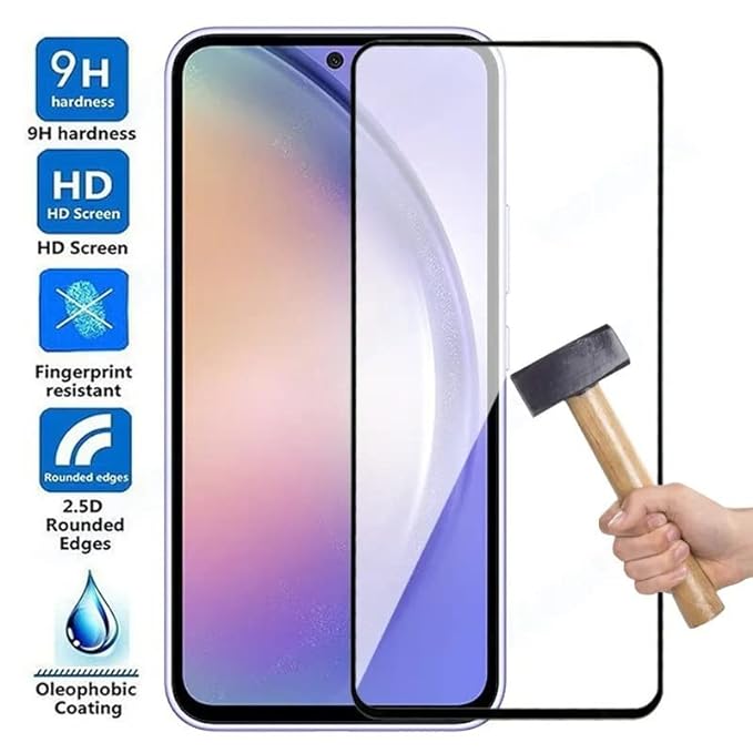 Picture of Samsung Galaxy S23 5G (5D 9D 11D 13D 21D) Screen Protector Tempered Glass Film 9H Hardness Full Coverage No Bubbles and Fingerprint Scratch-Resistant
