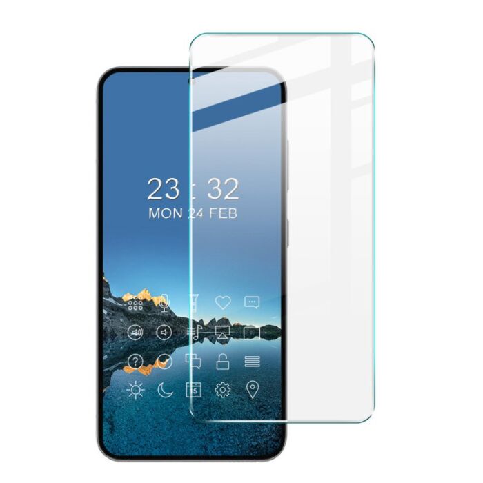 Picture of Samsung Galaxy S23 FE 5G Screen Protector 3D Tempered Clear Screen protector Gorilla Glass Transparent Clear Ultra Thin