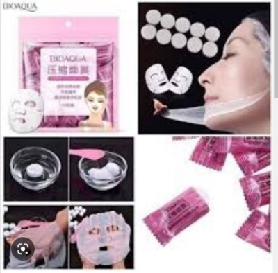 Picture of BIOAQUA Compressed Dry Sheet Mask (50pcs) -Face