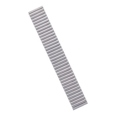 Picture of 22mm Stainless Steel Elastic Stretchable Watch Band Adjustable Metal Strap for Smartwatches & Traditional Watches (Silver,Not Specified)