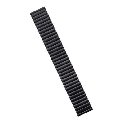 Picture of 22mm Stainless Steel Elastic Stretchable Watch Band Adjustable Metal Strap for Smartwatches & Traditional Watches (Black,Not Specified)