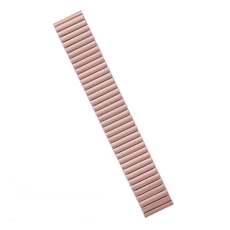 Picture of 22mm Stainless Steel Elastic Stretchable Watch Band Adjustable Metal Strap for Smartwatches & Traditional Watches (Rose Gold,Not Specified)