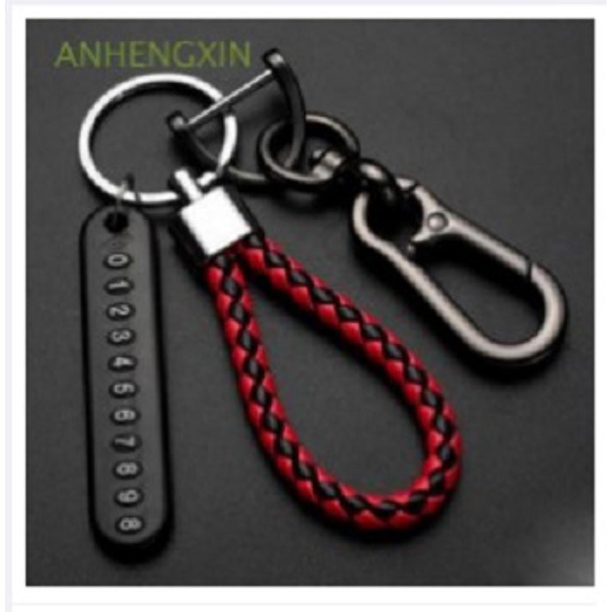 Picture of Phone Number  plate  key Holders For  Motorcycle , Bicycle , Car Auto Key Ring Anti-Lost Number Plate