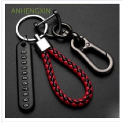 Picture of Phone Number  plate  key Holders For  Motorcycle , Bicycle , Car Auto Key Ring Anti-Lost Number Plate