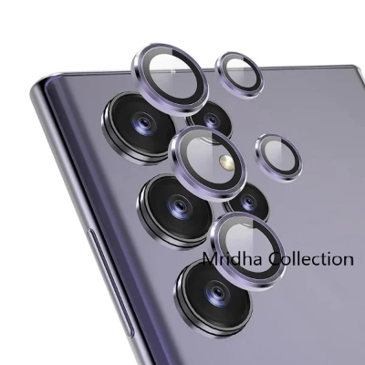 Picture of KUZOOM Camara Lens Protector For Samsung Galaxy S23 Ultra Metal High Quality Glossy finish