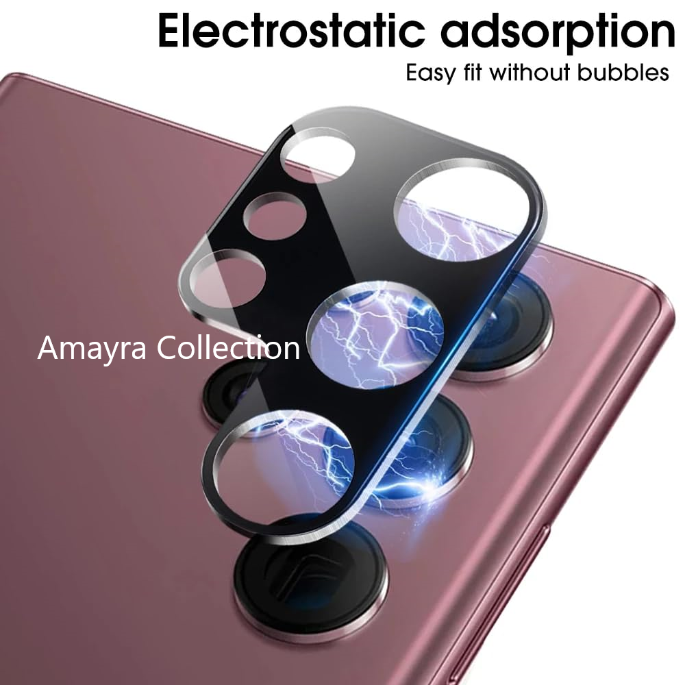 Picture of 2in1 Protector Combo Pack for Samsung Galaxy S24 Ultra 5G (Front Hydrogel Screen Protector Poly + 3D Camera Lens Protector Glass)