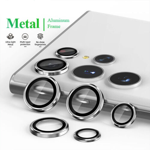 Picture of KUZOOM Camara Lens Protector For Samsung Galaxy S23 Ultra Metal High Quality Glossy finish