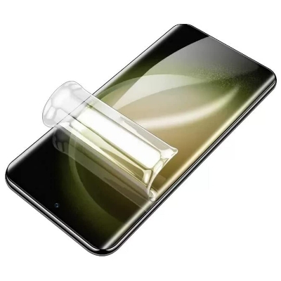 Picture of Samsung Galaxy S24 FE 5G TPU Protective Film Hydrogel Front Poly Protector Screen Protector Anti-Shatter / High Definition (Front Poly)