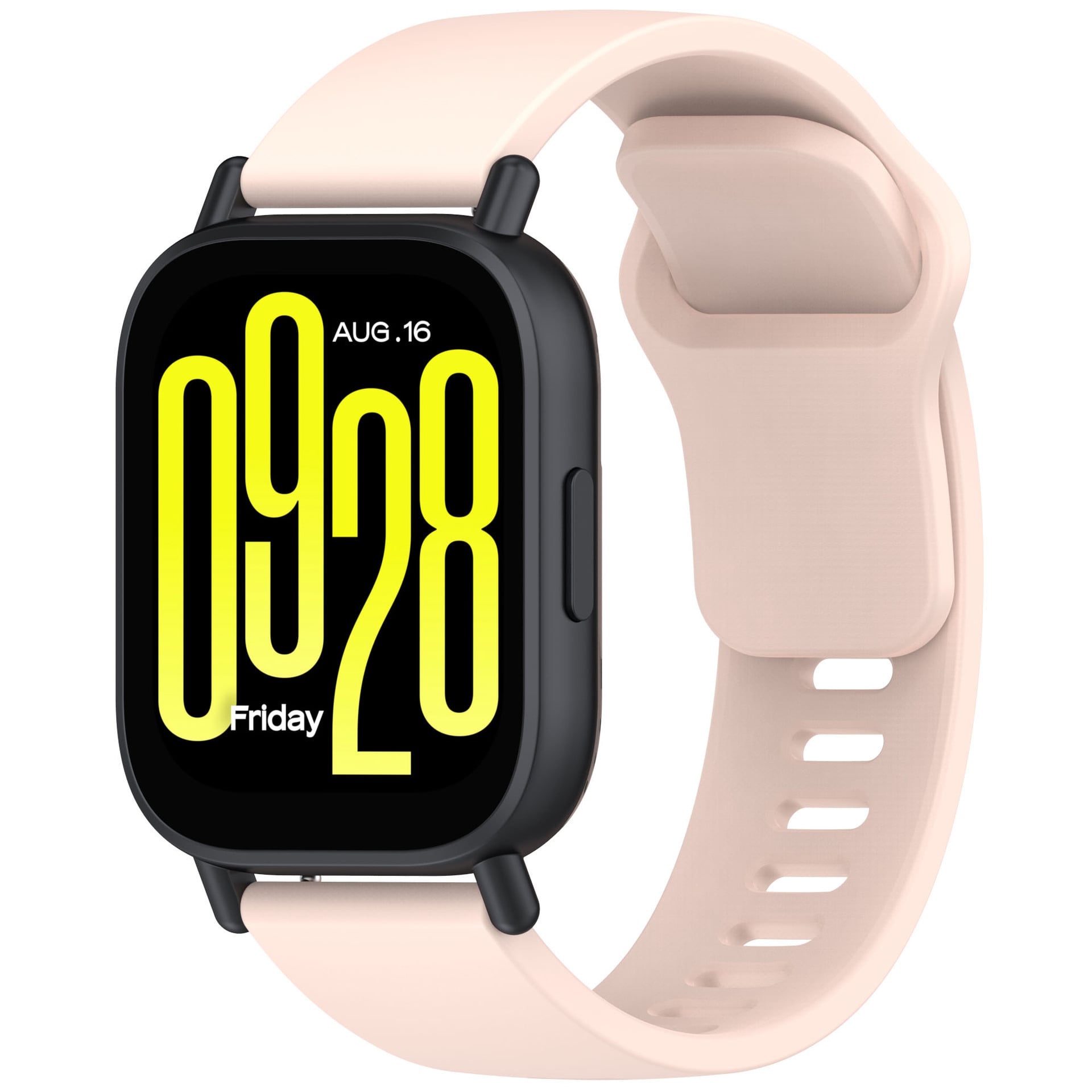 Picture of 22mm Silicone Strap for Smartwatches Compatible with Redmi Watch 5 Lite & Redmi Watch 5 Active (Light Pink,Not Specified)