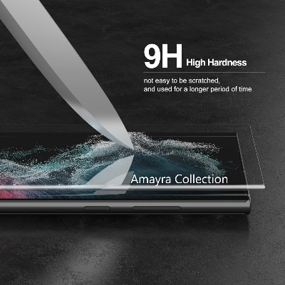 Picture of 3in1 Protector Combo Pack for Samsung Galaxy S23 Ultra 5G (A+ GRADE) UV Glass Screen Protector + Back Protector Film + 3D Camera Glass Protector)