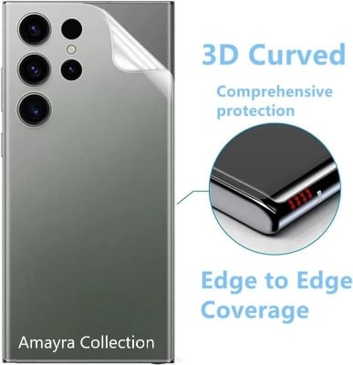 Picture of Samsung Galaxy S24 Ultra 5G Full HD Crystal Clear Back Shield Protection Back Screen Protector (Back Poly)