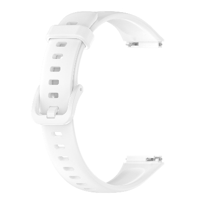 Picture of Huawei Band 7 Silicone Sport Strap – Premium Multicolor Replacement Wristband for Huawei Smartwatch - Soft, Durable & Comfortable (White,Not Specified)