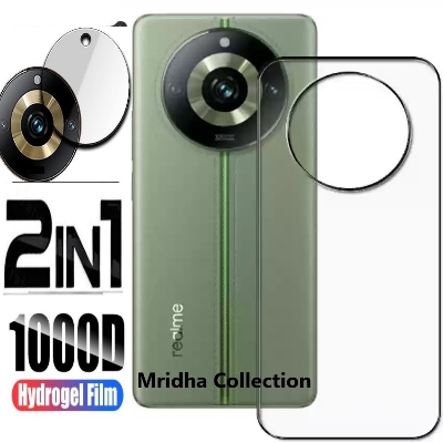 Picture of 2in1 Back Protector Combo Pack for Realme Narzo 60 Pro 5G (Back Hydrogel Poly Protector+Camera Lens Protector)