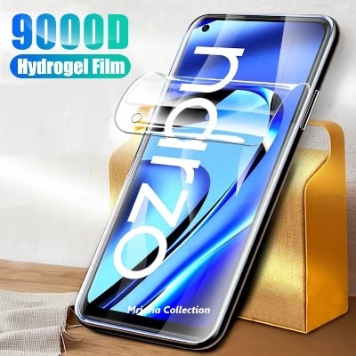 Picture of Realme Narzo N55 TPU Protective Film Hydrogel Front Poly Protector Screen Protector Anti-Shatter / High Definition (Front Poly)