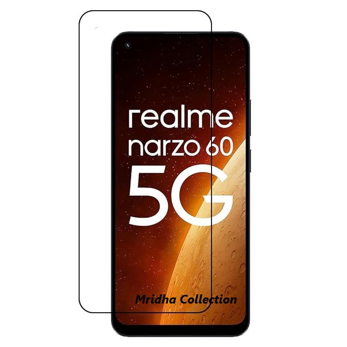 Picture of 3in1 Protector Combo Pack for Realme Narzo 60 5G (5d Full Screen Protector Glass + Back Hydrogel Protector Poly + Camera Lens Protector)
