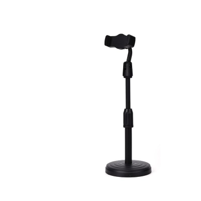 Picture of Adjustable Mobile Stand Holder for Desk | Strong Base Phone Holder for Online Class, Video Call & Gaming (Black)