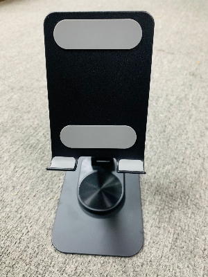 Picture of Phone Stand for Desk – 360° Rotating, Adjustable & Foldable Holder (Black)